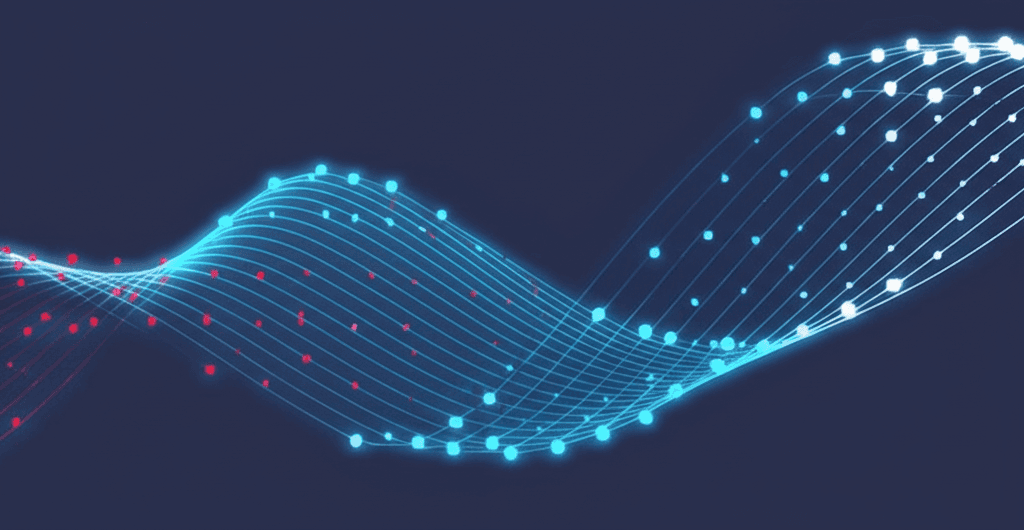 Advanced AI agents working alongside humans in a modern digital workspace environment